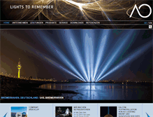 Tablet Screenshot of ao-technology.com